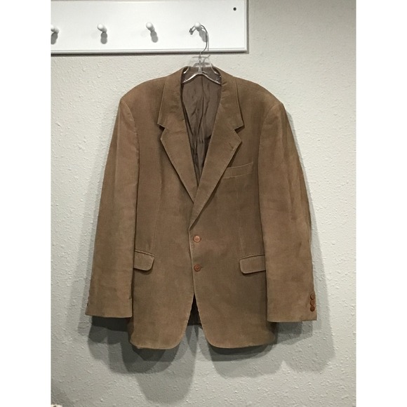 Egon von Furstenberg Other - Vtg Egon von Furstenberg Corduroy Blazer Sport Coat Size 42R Old Money Heritage